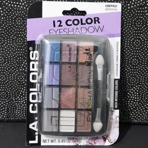 🔴 $ 4.00 MAKE UP L.A. COLORS 12 COLOR EYESHADOW INTENSE COLORS